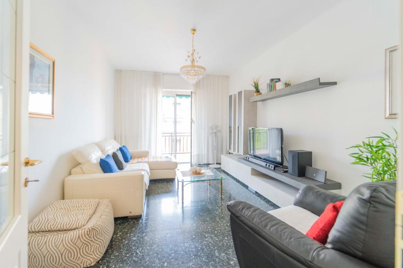 193 - Casa Via Della Chiusa - Centralissimo E Vicino Alla Baia Del Silenzio, Spiaggia E Mare 150M - Parcheggio Gratis Incluso E Aria Condizionata セストリ・レヴァンテ エクステリア 写真