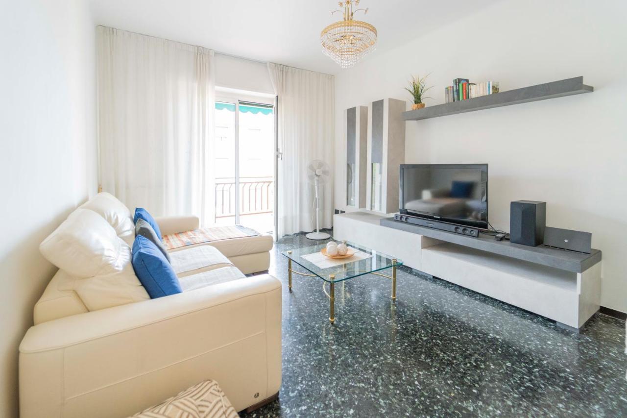 193 - Casa Via Della Chiusa - Centralissimo E Vicino Alla Baia Del Silenzio, Spiaggia E Mare 150M - Parcheggio Gratis Incluso E Aria Condizionata セストリ・レヴァンテ エクステリア 写真